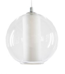KASPA :: Lampa wisząca Merida L biała