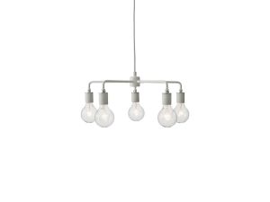 MENU :: Lampa wisząca Leonard Chandelier biała - biały