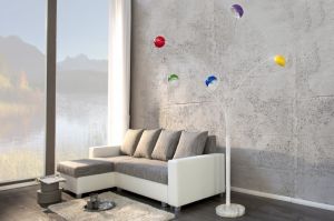 Lampa podłogowa Alu Tree Collore - kolorowa