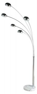 KARE Design :: Lampa Lounge Five Fingers srebrna - Silver || do wyboru || chrom