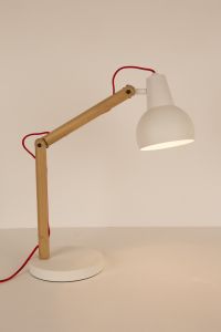 Zuiver :: Lampa biurkowa Study Biała - biały