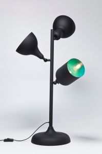 KARE Design :: Lampa stołowa Variety czarna - czarna || Silver
