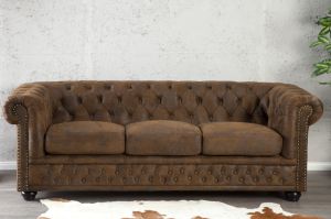 Sofa Chester vintage 3-osobowa - vintage 3-os.
