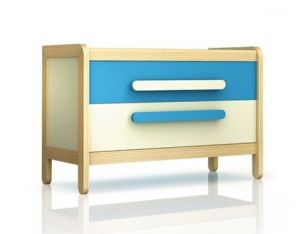 Komoda z 2 szufladami Simple Timoore