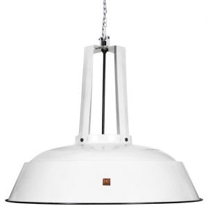 HK Living :: Przemysłowa lampa Workshop biała, rozm. L - biały || biała L
