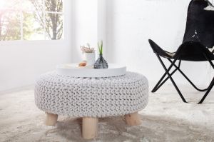 Stolik Knitted - jasny