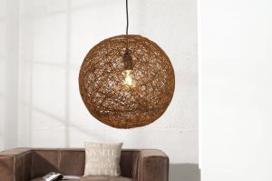 Lampa wisząca Cocon Brown 35 cm - brąz 35cm