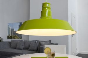 Przemysłowa lampa wisząca UVA Zielona - zielona