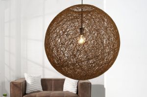 Lampa wisząca Cocon Brown 60 cm - brąz 60cm