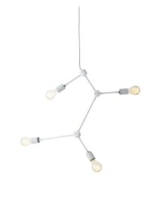 MENU :: Lampa wisząca Franklin Chandelier biała