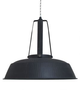 HK Living :: Lampa wisząca Workshop L czarna matowa