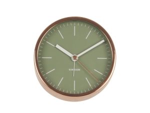 Karlsson :: Budzik Minimal Jungle Green