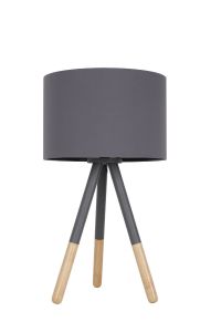 Zuiver :: Lampa stołowa HIGHLAND ciemnoszara - ciemnoszara