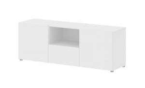 Biała szafka RTV Collect