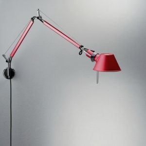 Artemide :: Tolomeo micro parete anodyzowany czerwony - czerwona