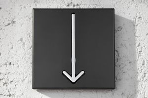 Wieszak Arrow 1 Black - 1 czarny