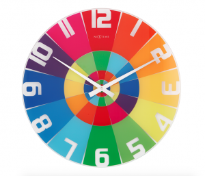 Nextime :: Zegar Ścienny Rainbow Ø 43 cm