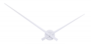 Nextime :: Zegar Ścienny Hands Ø 90cm Srebrny