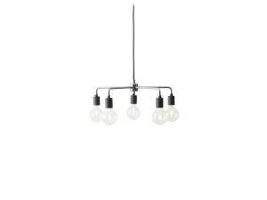 MENU :: Lampa wisząca Leonard Chandelier srebrna - srebrny