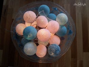 Cotton Ball Lights :: Świetlna girlanda Frozen 50 kul - 50 kul