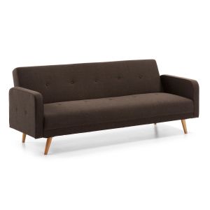 LaForma :: Sofa rozkładana Regor ciemnobrązowa