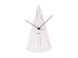 Karlsson :: Zegar Stołowy Unbalance Pendulum White