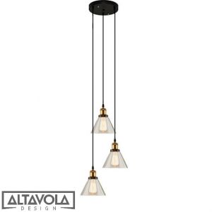 Altavola :: Żyrandol NEW YORK LOFT NO.1 CO transparentny