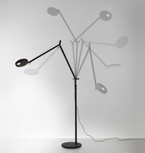 Artemide :: Lampa podłogowa Demetra Led floor czarna
