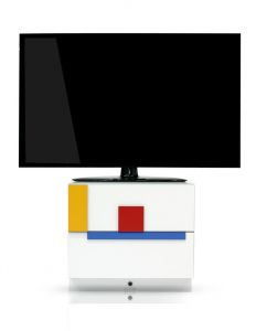 Nowoczesny stolik RTV Blues B7 Mondrian