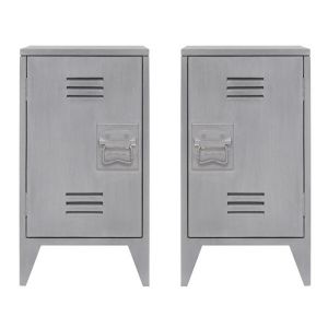 Hk Living :: Szafka nocna (2 set) - szare || do wyboru