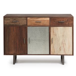 LaForma :: Komoda LOFT - 3 drzwi + szuflady
