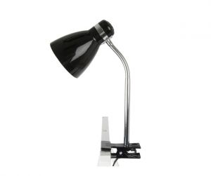 Leitmotiv :: Lampa biurkowa Clip On Study czarna - czarmy