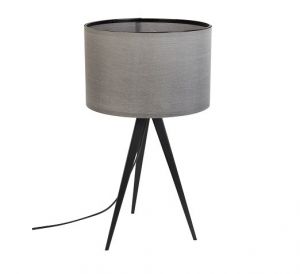 Zuiver :: Lampa Stołowa Tripod czarno-szara - czarno-szara
