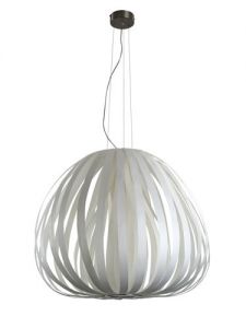 LZF :: Lampa sufitowa Poppy 86x75 - Poppy 86x75 || biały || Silver
