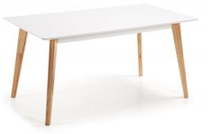 LaForma :: Stół MEETY 160x90cm Biały - wzór 1