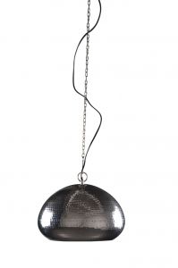 Zuiver :: Lampa Wisząca Hammerded Oval Niklowana