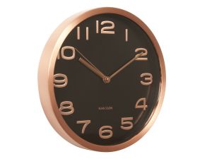 Karlsson :: Zegar Ścienny Maxie Copper Numbers black