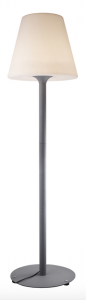 Miloo :: Lampa podłogowa LED zewnętrzna 50 x 180 cm biała
