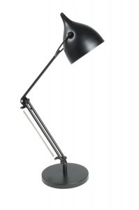 Zuiver :: Lampa biurkowa Reader Black - czarny || Silver