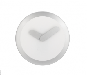 Nextime :: Zegar Ścienny Focus Ø 25cm Srebrny