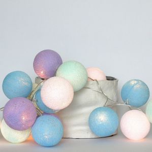 Cotton Ball Lights :: Baby Lavender 50 kul - 50 kul