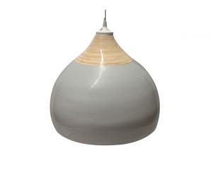 Leitmotiv :: Lampa sufitowa Glazed szara