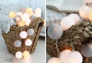 Cotton Ball Lights :: Green Canoe 50 kul - 50 kul