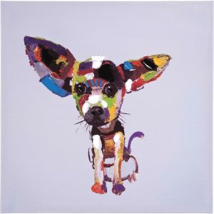 KARE Design :: Obraz olejny Chihuahua 50x50cm