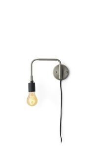 MENU :: Lampa ścienna Warren srebrna 36 cm - srebrny