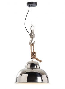 LaForma :: Lampa Wisząca GINGER niklowana