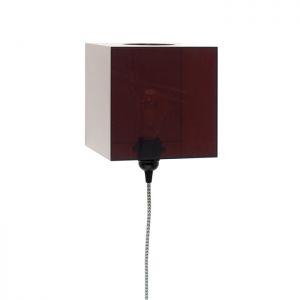 HK Living :: Lampa Ścienna PLEXI Brązowa