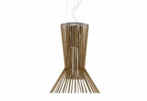 Foscarini :: Lampa wisząca Allegretto Vivace brązowa