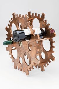 KARE Design :: Stojak na wino Gear Copper