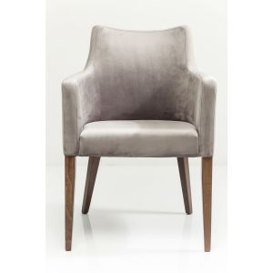 KARE Design :: Krzesło z podłokietnikiem Mode szare - szary